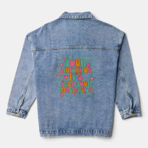 Chaqueta Vaquera Motivación, Inspirador, buenas vibraciones