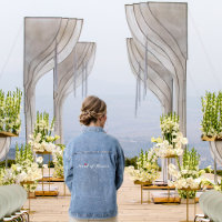 Mujer boda del partido de honor Bachelorette Brida