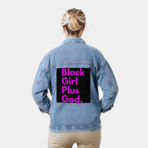 CHAQUETA VAQUERA MUJER NEGRA MÁS DIOS