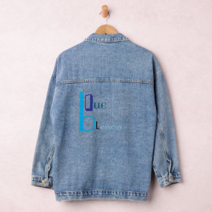 Chaqueta Vaquera Murugi lleva la flor azul de las mujeres
