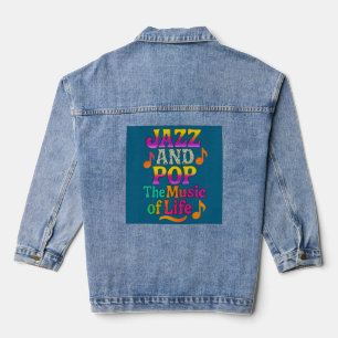 Chaqueta Vaquera música de lifeT-Shirt