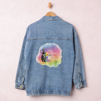 Chaqueta Vaquera Muy deprimente, muy consciente | Denim Jacket