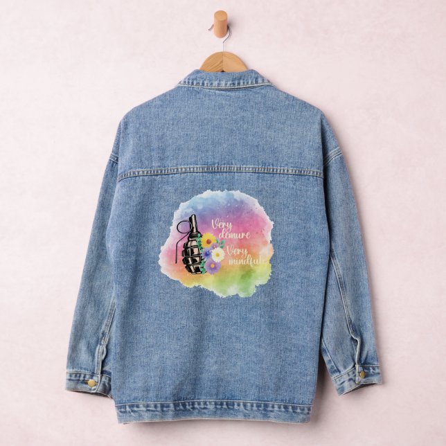 Chaqueta Vaquera Muy deprimente, muy consciente | Denim Jacket (Hangar)