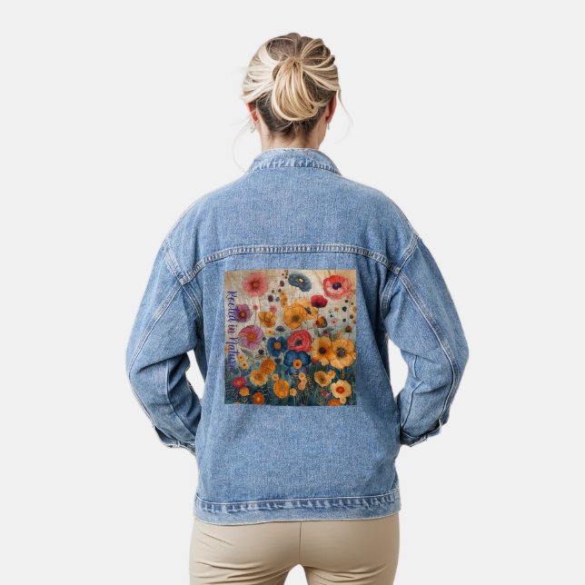 Chaqueta Vaquera Nacido en la "Chaqueta de Denim" de la Naturaleza  (Modelo)