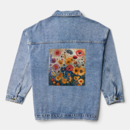 Chaqueta Vaquera Nacido en la "Chaqueta de Denim" de la Naturaleza