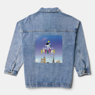 Chaqueta Vaquera Nacido para Explorar | Aventura de Astronauta Lind