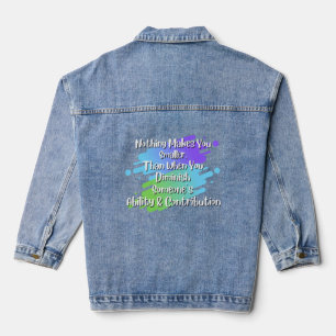 Chaqueta Vaquera Nada te hace decir menos