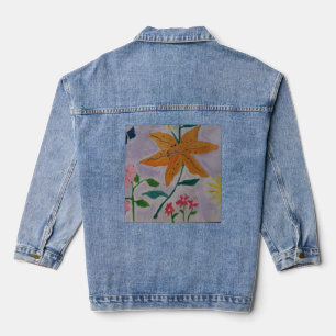 Chaqueta Vaquera Naranja Lily