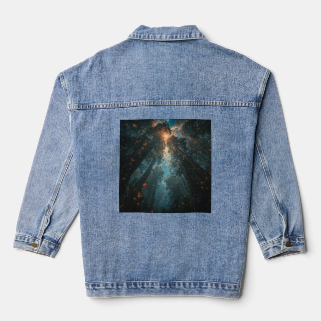 Chaqueta Vaquera naturaleza (Reverso )