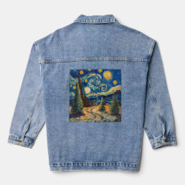 Chaqueta Vaquera Navidades de diseño Denim Jacket