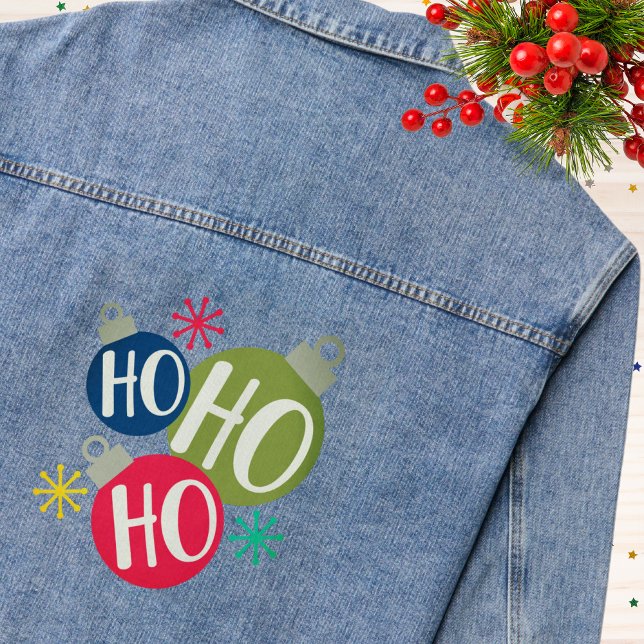 Chaqueta Vaquera Navidades festivos Ho Ho Ho Ho Xmas Matanza famili (Subido por el creador)