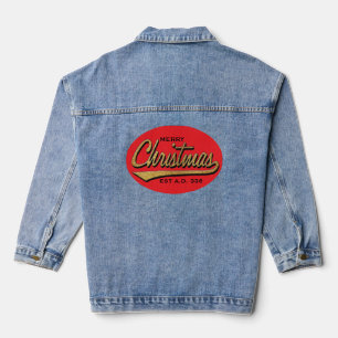 Chaqueta Vaquera Navidades retro