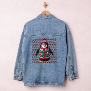 Chaqueta Vaquera Navidades Sweater Penguin