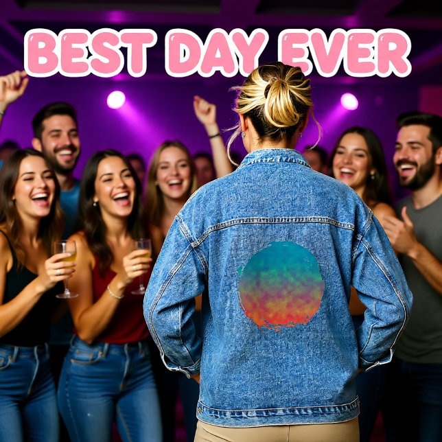 Chaqueta Vaquera Neon Afterlight (Subido por el creador)