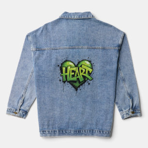 Chaqueta Vaquera Neon Heartbeat
