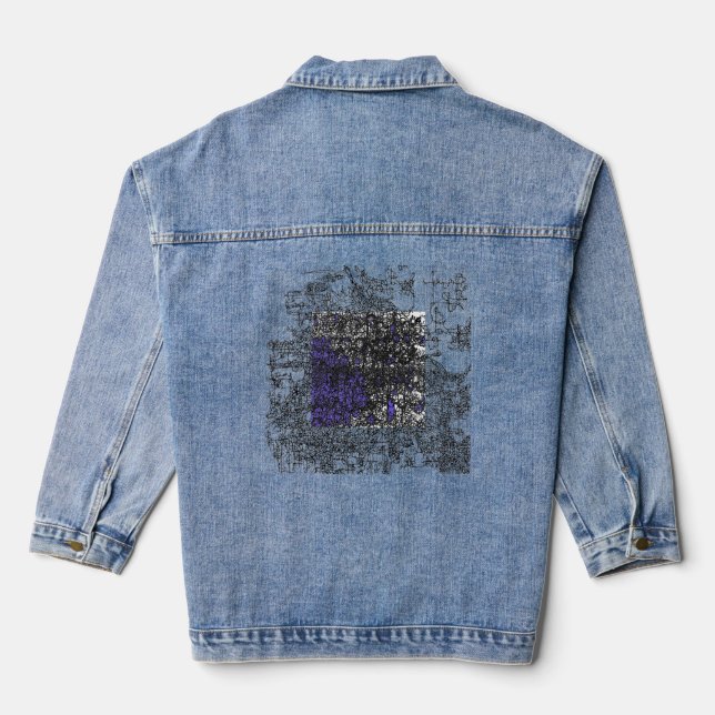 Chaqueta Vaquera Neural Maze (Reverso )