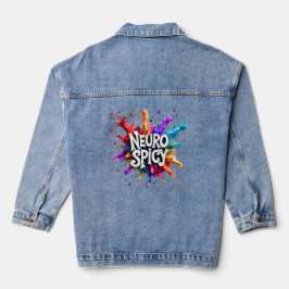 Chaqueta Vaquera NEUROSPICY neurodiversidad autismo tdah dislexia