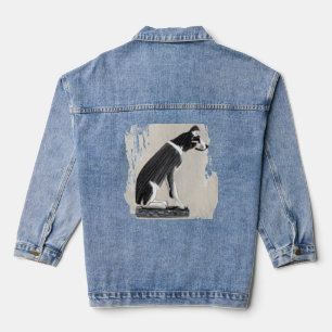 Chaqueta Vaquera Nipper, El Arte De Esbozo De Perros De RCA