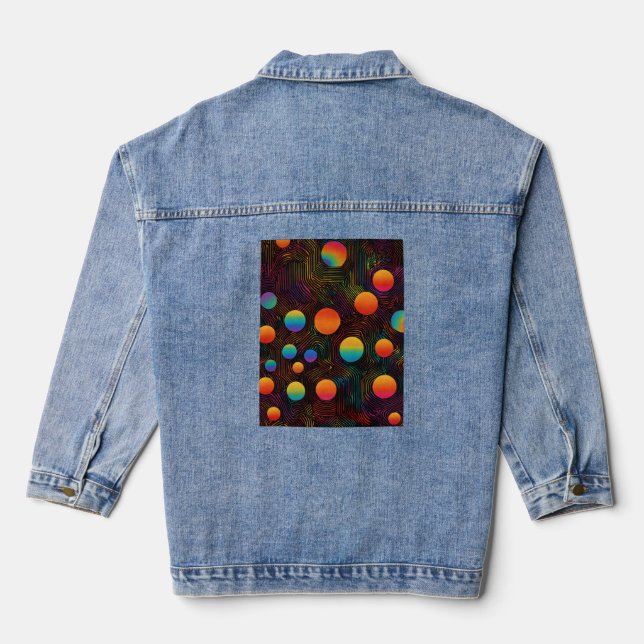 Chaqueta Vaquera Noir Spectrum Tee (Reverso )