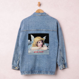 CHAQUETA VAQUERA NOMBRE PERSONALIZADO DE ANGEL PENSABLE JEAN JACKET
