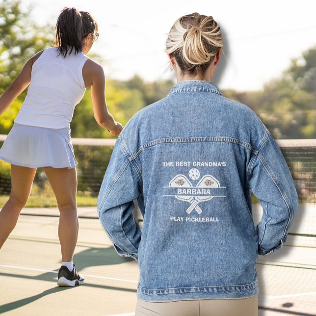 Chaqueta Vaquera Nombre personalizado de la mejor jugada de la abue (Subido por el creador)