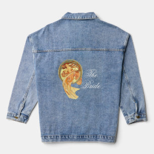 Chaqueta Vaquera Novia de baile Art Nouveau Boda