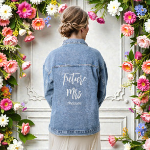 Chaqueta Vaquera Novia Futuro Sra Boda