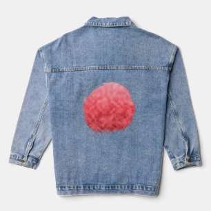 Chaqueta Vaquera Núcleo de rosa tranquilo