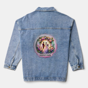 Chaqueta Vaquera Nuestro Amor Llega Al Día De La Boda Nupcial