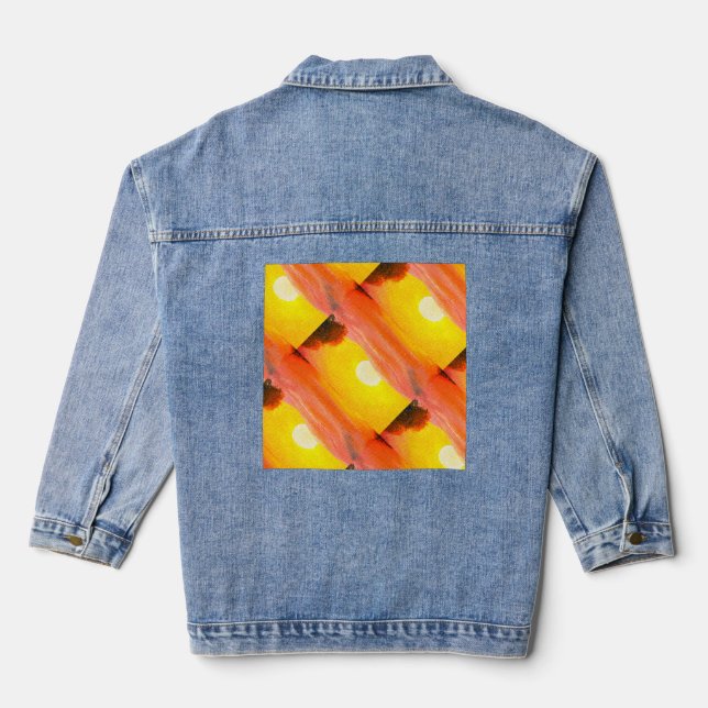 Chaqueta Vaquera Nuevo diseño de moda (Reverso )