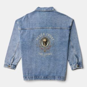 Chaqueta Vaquera Nunca Confíes en los Espantosos Góticos Retro Vivi