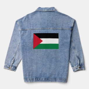Chaqueta Vaquera oficialmente bandera del Estado de Palestina