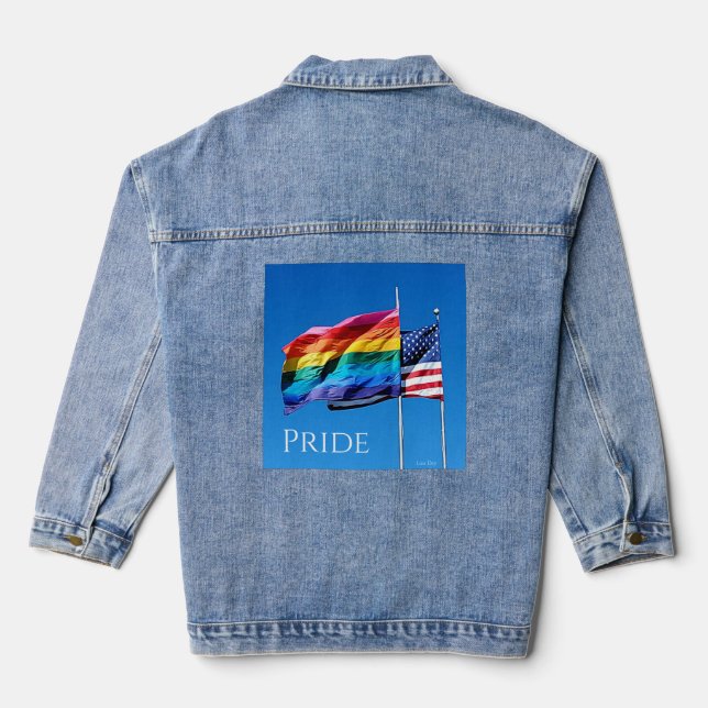 Chaqueta Vaquera "Orgullo" Denim Jacket (Reverso )