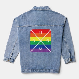 Chaqueta Vaquera Orgullo Lgbt Movimiento Social Mujeres Hombres Lib