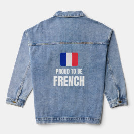 Chaqueta Vaquera Orgulloso de ser francés