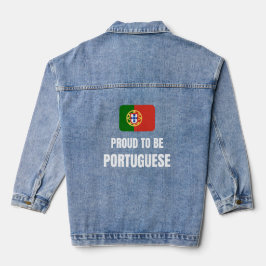 Chaqueta Vaquera Orgulloso de ser portugués