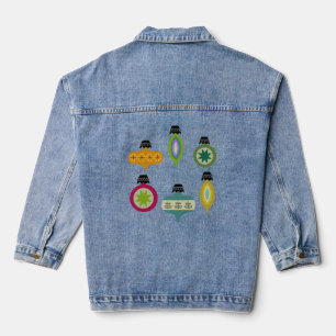 Chaqueta Vaquera Ornamentos atómicos