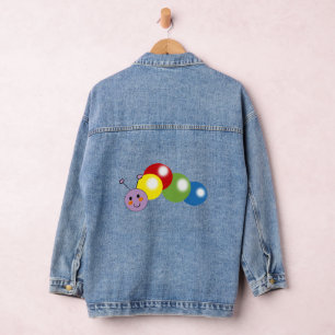 Chaqueta Vaquera oruga colorida