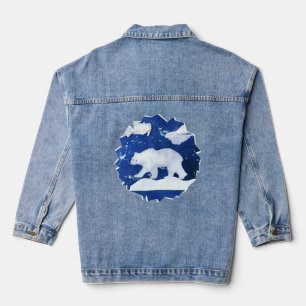 Chaqueta Vaquera Oso polar "Arte de niños"
