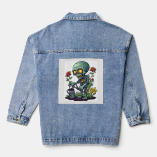 Chaqueta Vaquera Padre de planta zombie