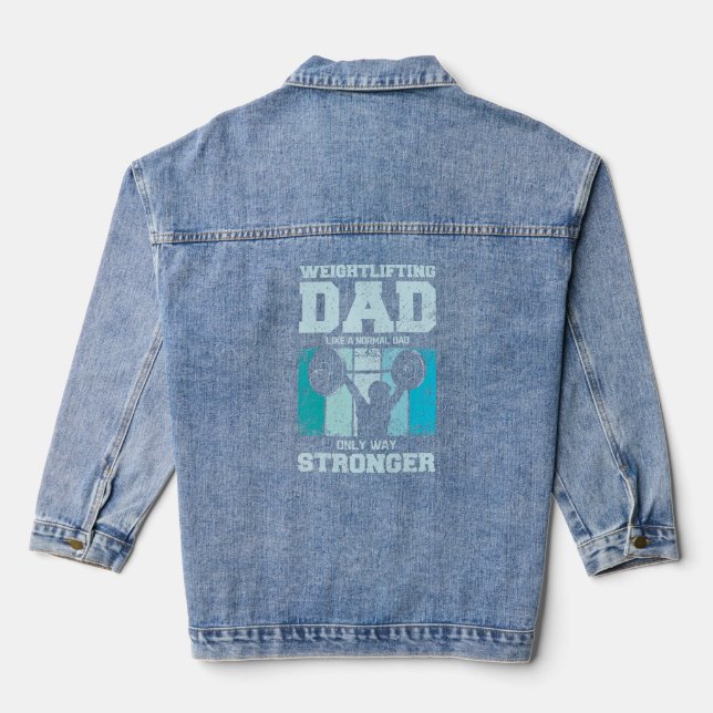 Chaqueta Vaquera Padre Gym Dad (Reverso )