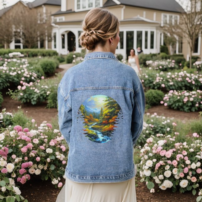 Chaqueta Vaquera Paisaje natural (Reverso Boda)
