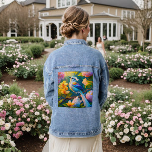 Chaqueta Vaquera Pájaro arcoiris de Jay Fantasy