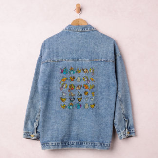 Chaqueta Vaquera Pájaros y pajaritos