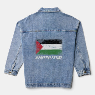 Chaqueta Vaquera Palestina Libre con Palestina
