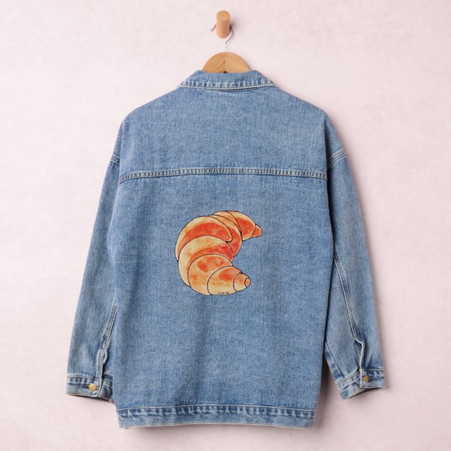Chaqueta Vaquera pan de croissant marrón (Hangar)