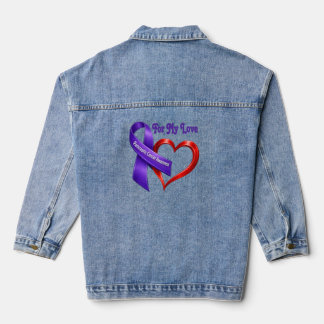 Chaqueta Vaquera Pancreatic Awareness Denim Jacket