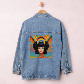 Chaqueta Vaquera Panorama Personalizado: Imagen Personalizado Denim