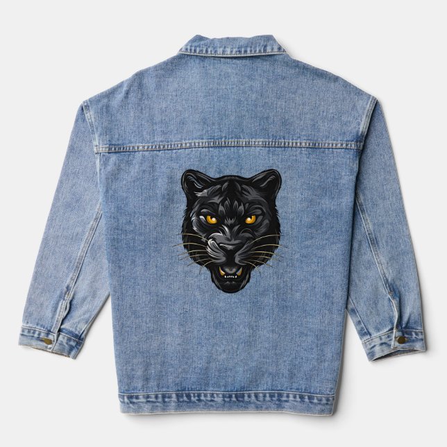 Chaqueta Vaquera Pantera Negra (Reverso )