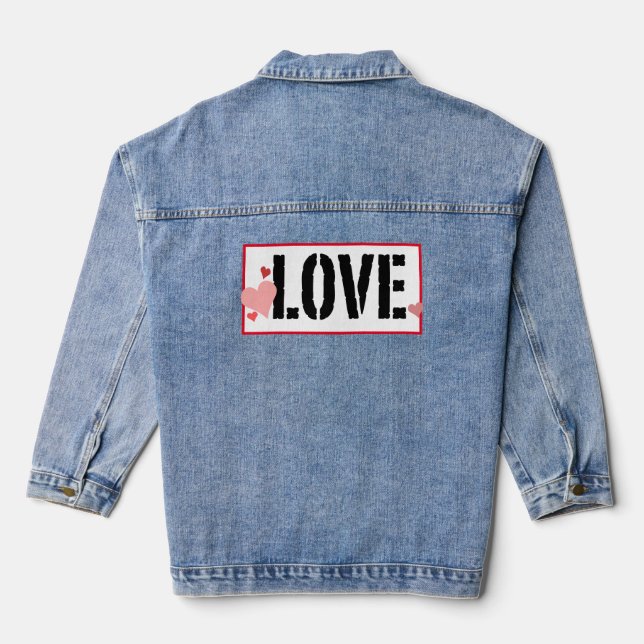 Chaqueta vaquera para chicas (Reverso )